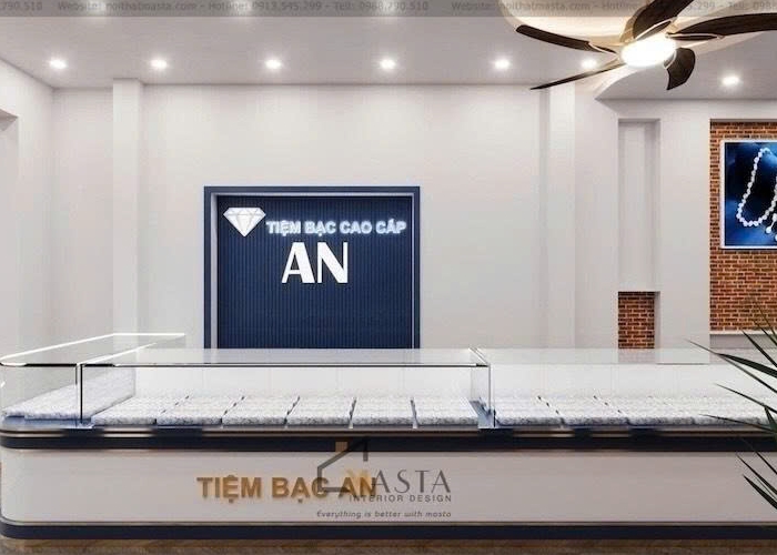 Thiết Kế Tiệm Bạc An, Cần Thơ